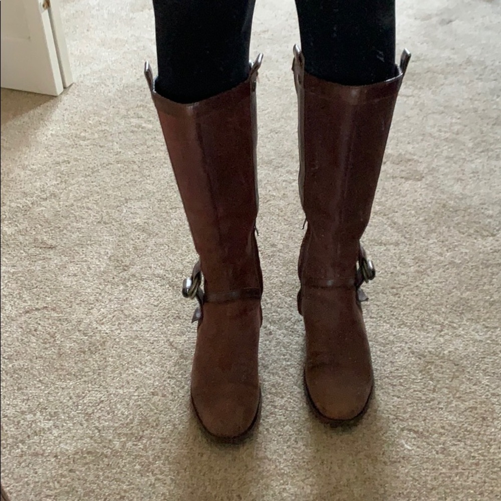 Cole Haan Brown Riding Boots